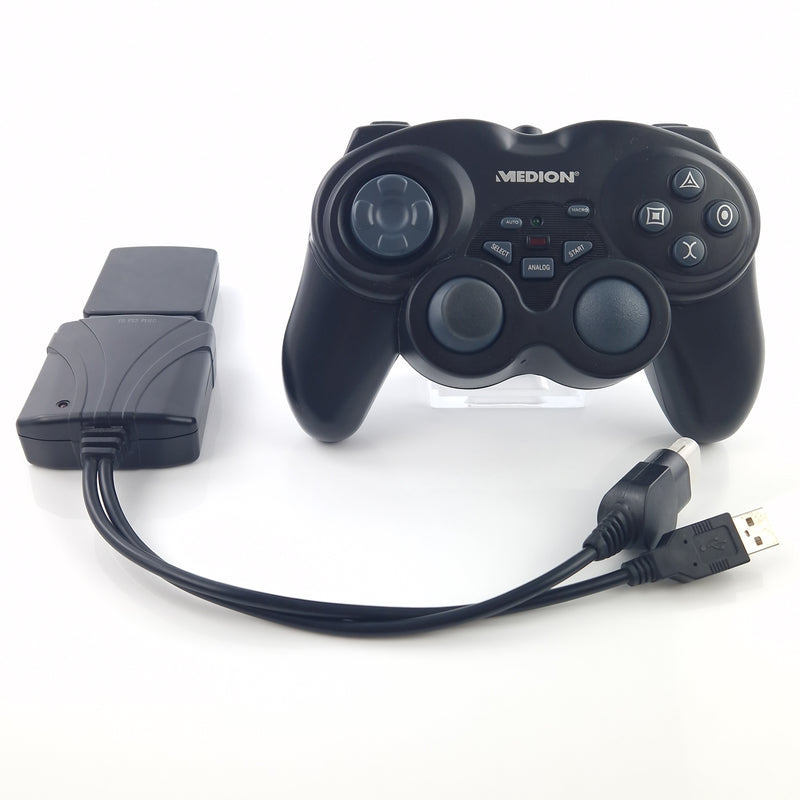 Playstation, PC, Xbox Zubehör : Medion Funk Controller MD 85715 - Joystick