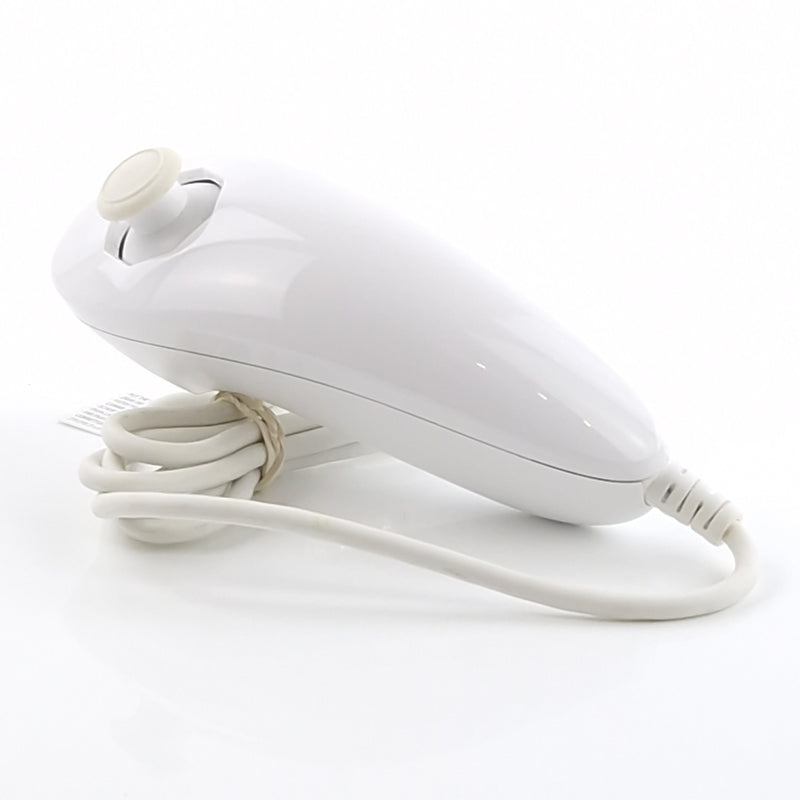 Nintendo Wii Zubehör - Original WII Nunchuk Controller Gamepad - Weiss