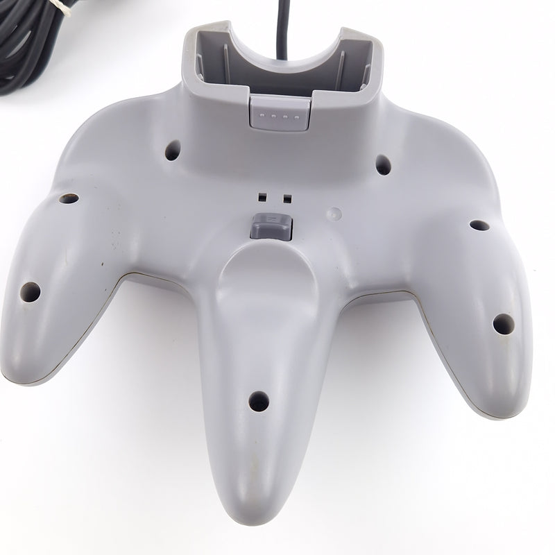 Nintendo 64 Zubehör : Original N64 Controller GRAU - PAL Gamepad Grey 02