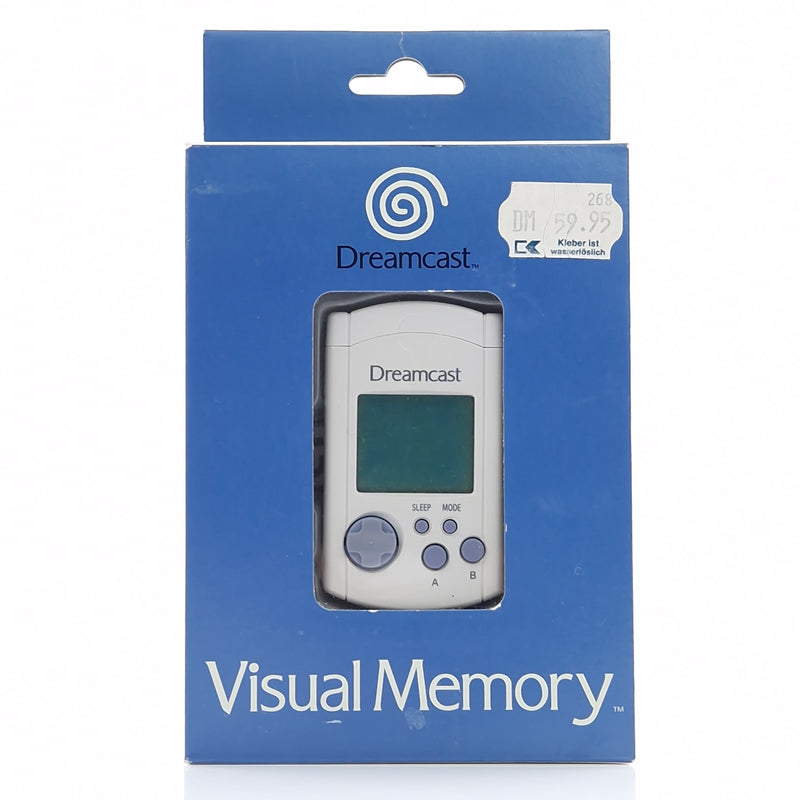 Sega Dreamcast Zubehör : Visual Memory Speicherkarte - DC Memory Card OVP PAL