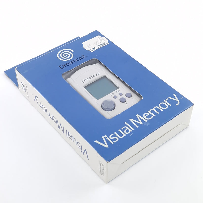 Sega Dreamcast Zubehör : Visual Memory Speicherkarte - DC Memory Card OVP PAL