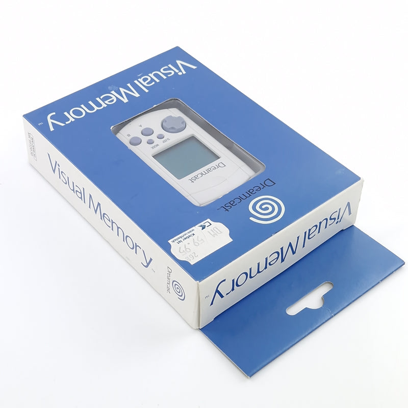 Sega Dreamcast Zubehör : Visual Memory Speicherkarte - DC Memory Card OVP PAL