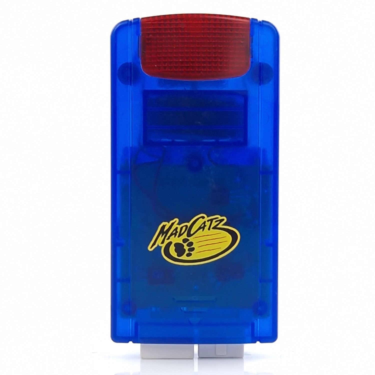 Sega Dreamcast Zubehör : Mad Catz Vibration Pack / Rumble Pack - DC Blau Transp