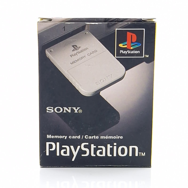 Playstation 1 Zubehör : Original Memory Card SCPH-1020 - PS1 Speicherkarte OVP