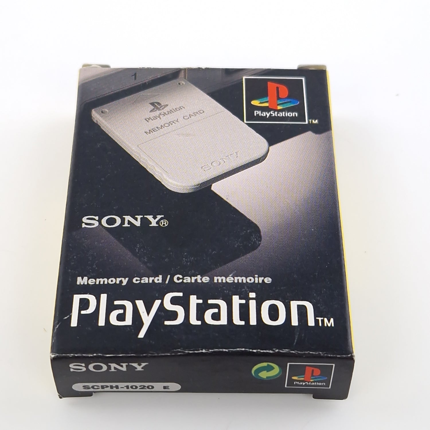 Playstation 1 Zubehör : Original Memory Card SCPH-1020 - PS1 Speicherkarte OVP
