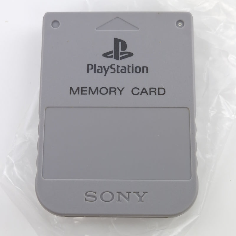 Playstation 1 Zubehör : Original Memory Card SCPH-1020 - PS1 Speicherkarte OVP
