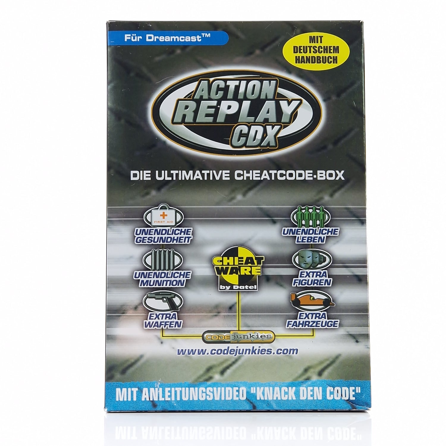 Sega Dreamcast Zubehör : Action Replay CDX Die Ultimate Cheatcode Box OVP DC