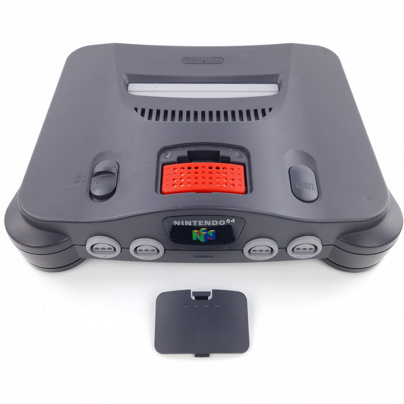 Nintendo 64 Konsolen SET : Konsole, Expansion Pack, Kabel, Controller - N64 PAL