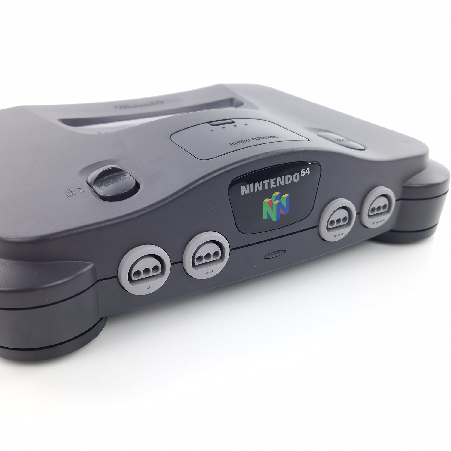 Nintendo 64 Konsolen SET : Konsole, Expansion Pack, Kabel, Controller - N64 PAL