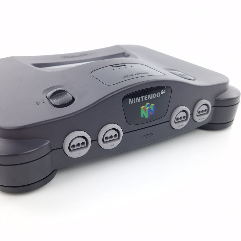 Nintendo 64 Konsolen SET : Konsole, Expansion Pack, Kabel, Controller - N64 PAL