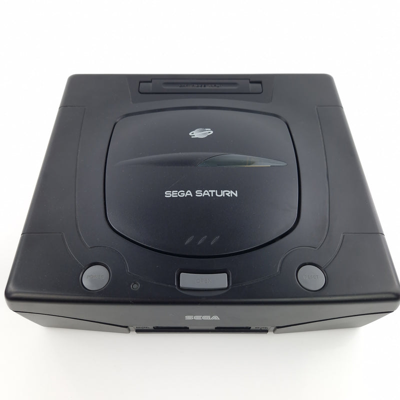 Sega Saturn Konsolen SET : Konsole, Controller, Anschlusskabel - PAL Console