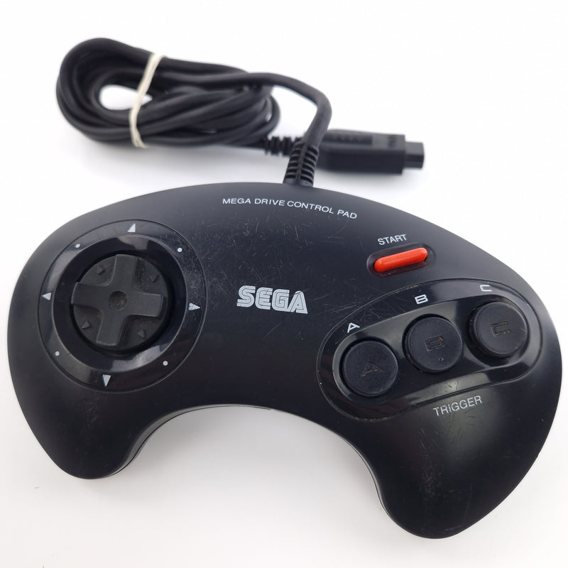 Sega Mega CD Konsole : Mega Drive II mit Mega CD Adapter, Controller, Kabel PAL