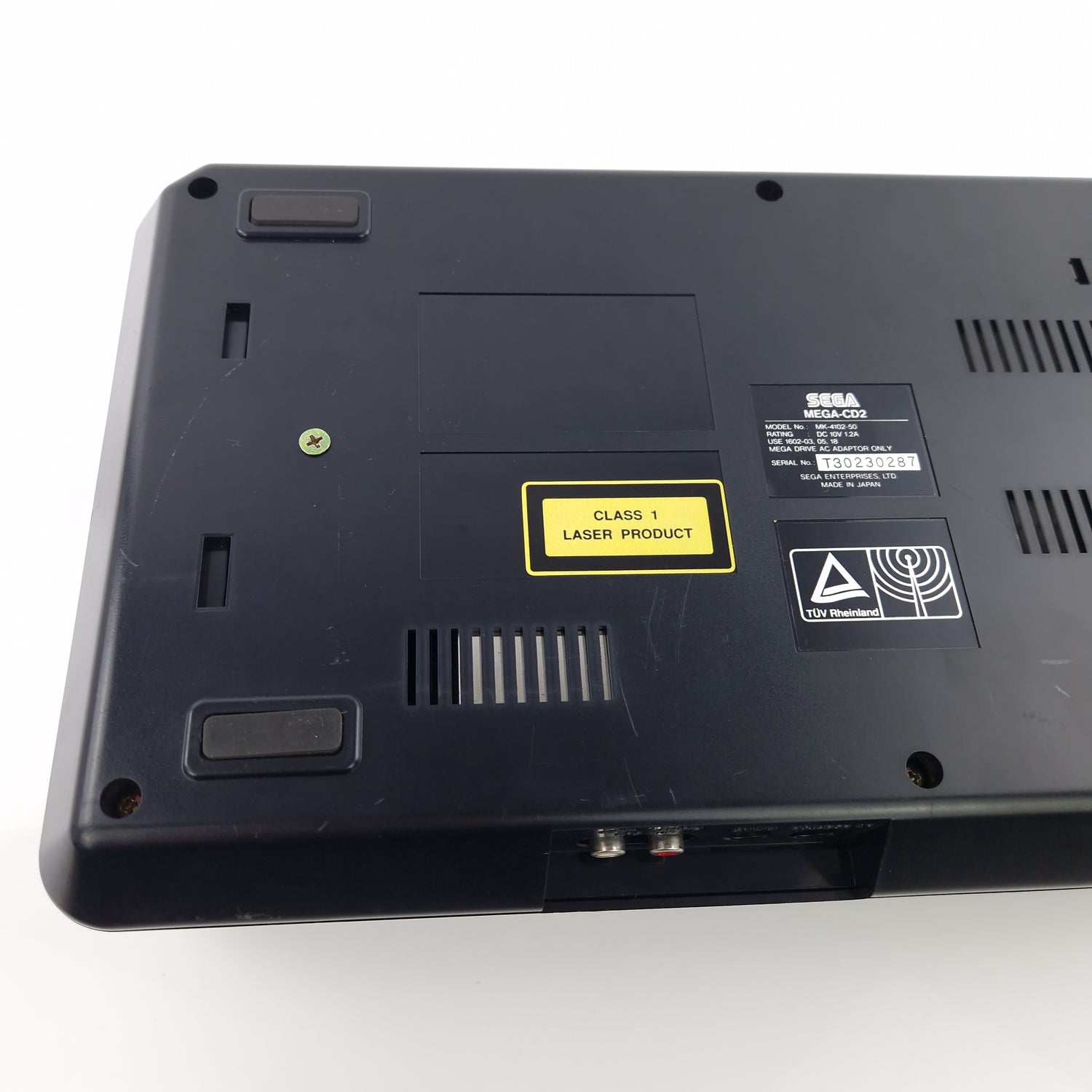 Sega Mega CD Konsole : Mega Drive II mit Mega CD Adapter, Controller, Kabel PAL