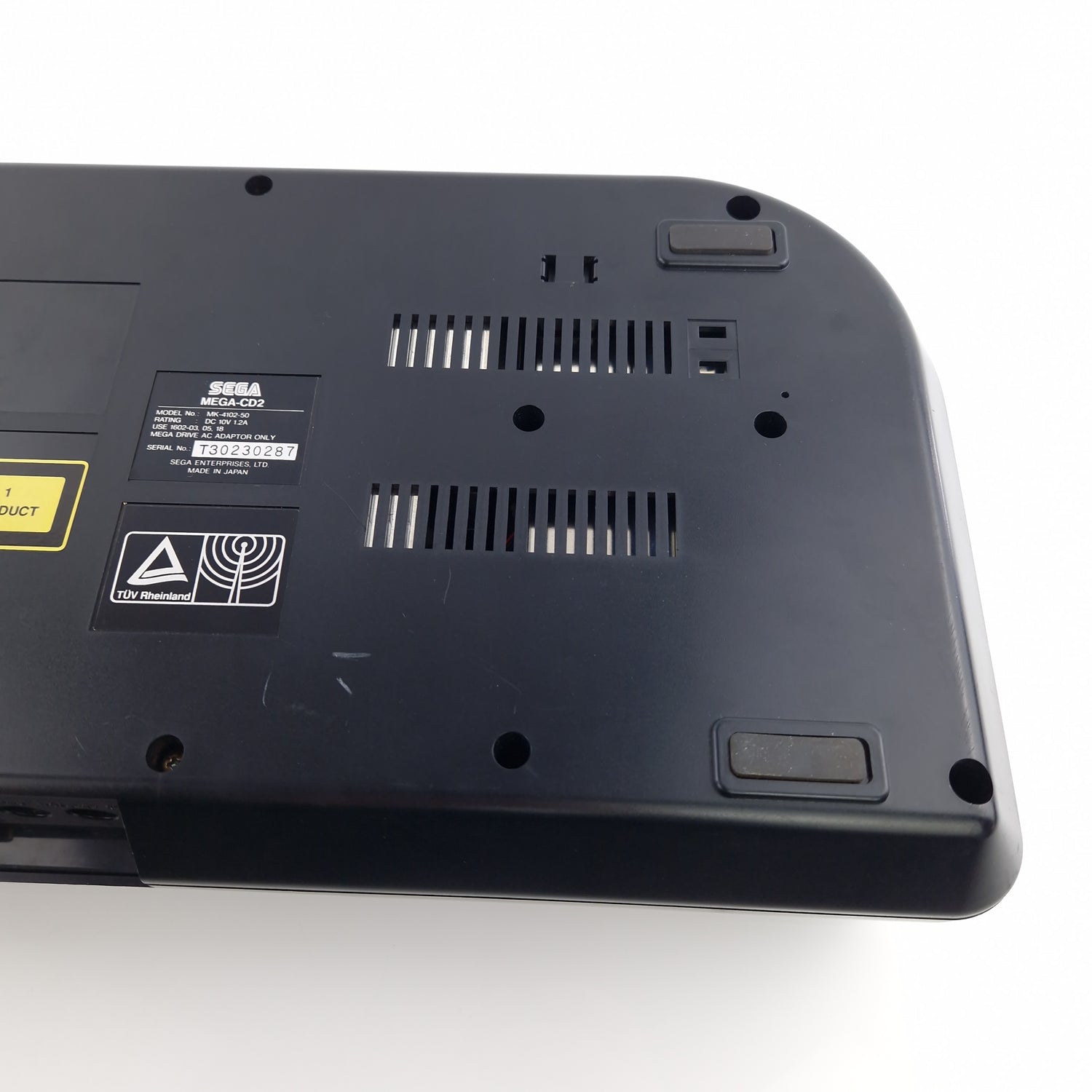 Sega Mega CD Konsole : Mega Drive II mit Mega CD Adapter, Controller, Kabel PAL