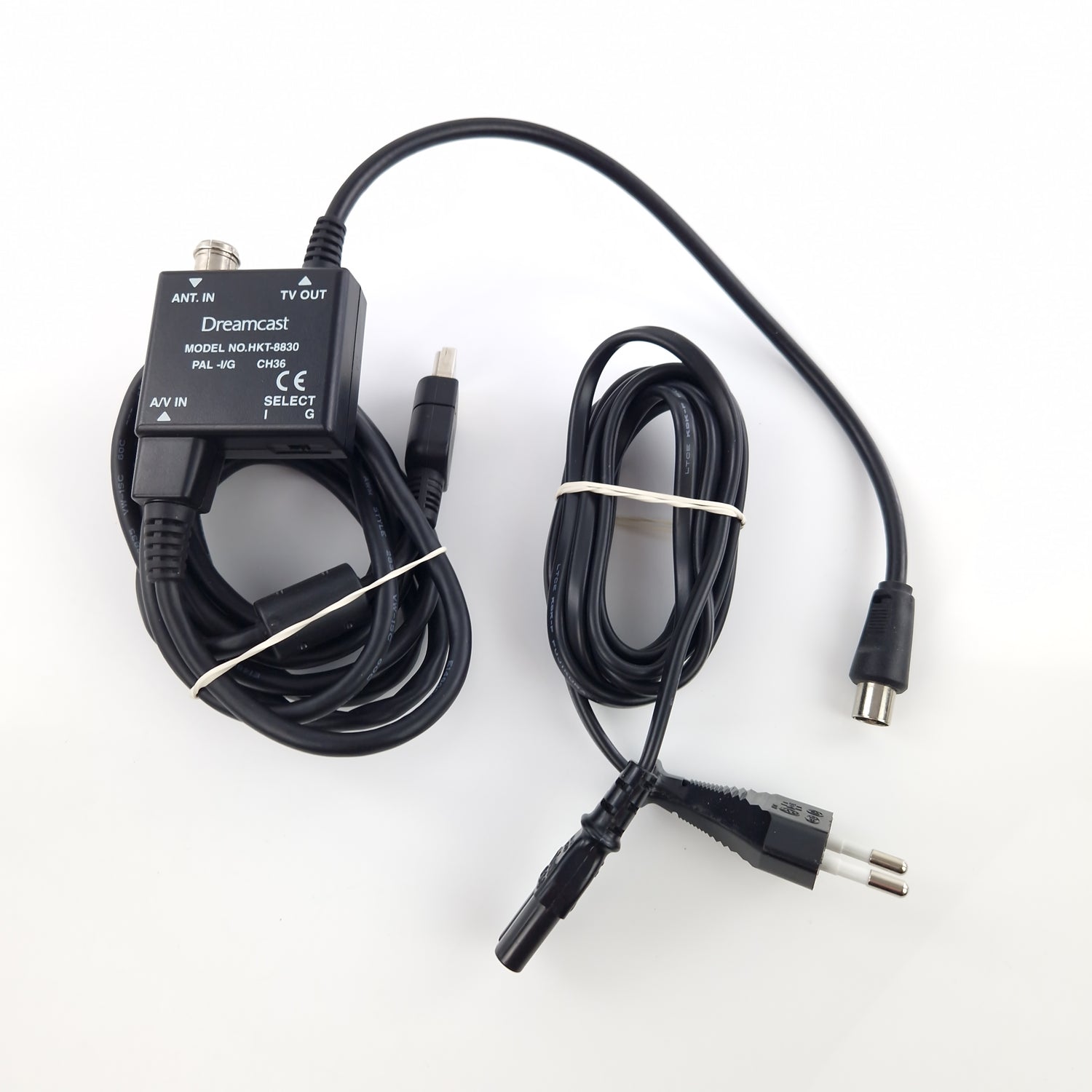 Sega Dreamcast Konsolen Bundle : Konsole, Controller, Kabel, Handbuch, DreamON