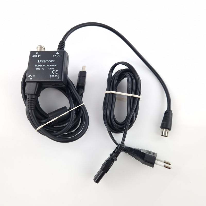 Sega Dreamcast Konsolen Bundle : Konsole, Controller, Kabel, Handbuch, DreamON