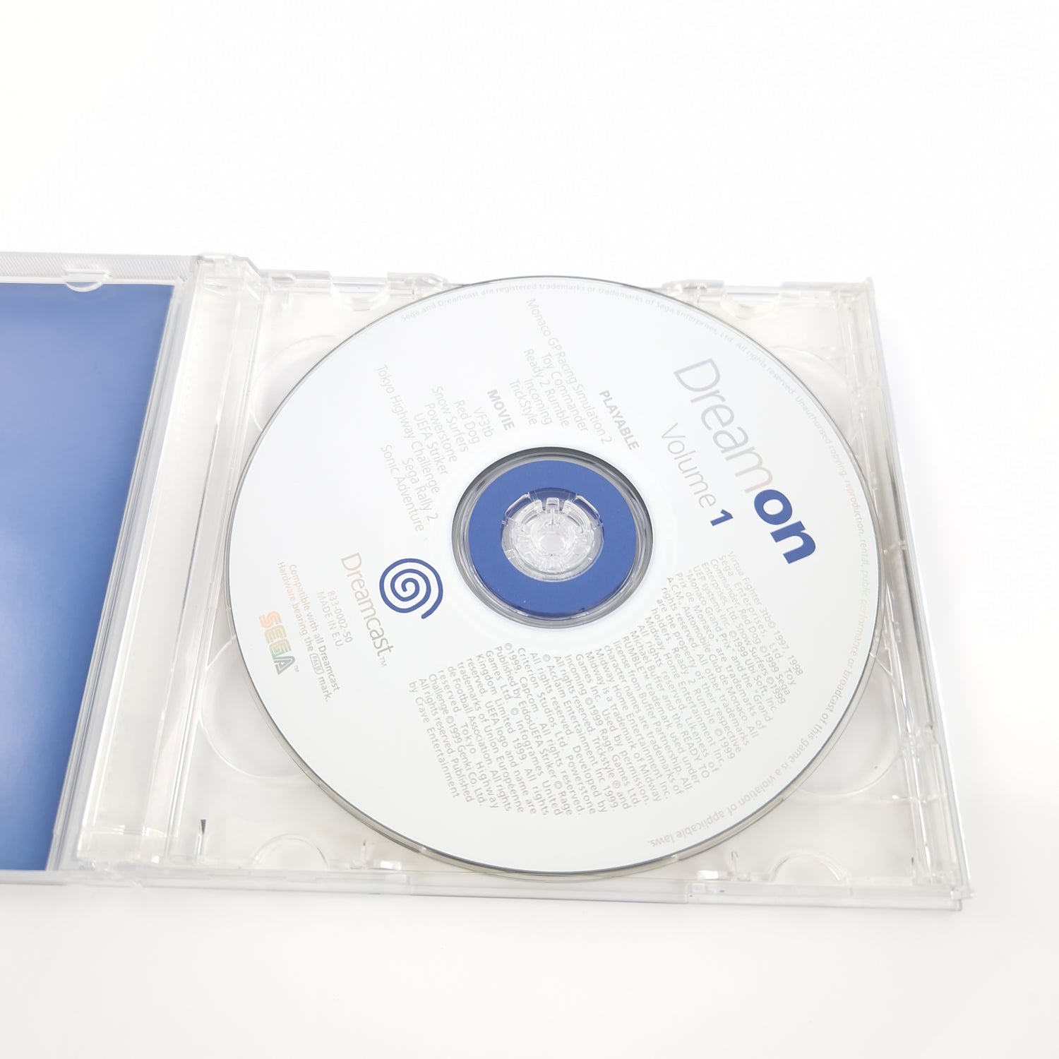 Sega Dreamcast Konsolen Bundle : Konsole, Controller, Kabel, Handbuch, DreamON