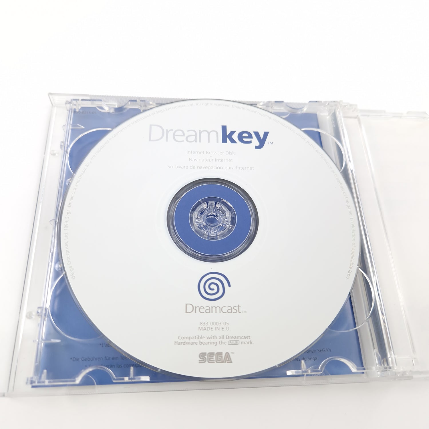 Sega Dreamcast Konsolen Bundle : Konsole, Controller, Kabel, Handbuch, DreamON