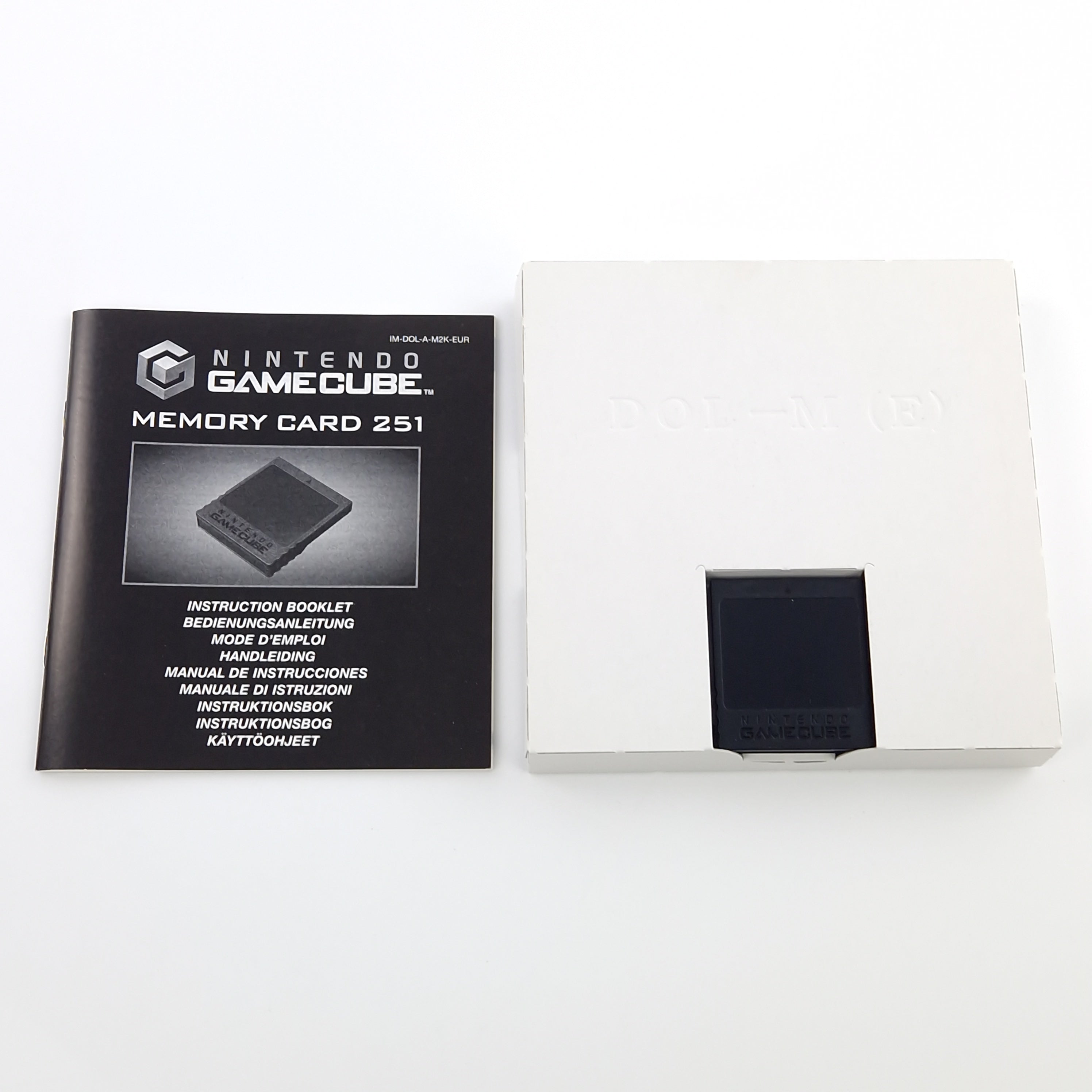 Nintendo Gamecube Zubehör : Original Memory Card 251 - Speicherkarte OVP