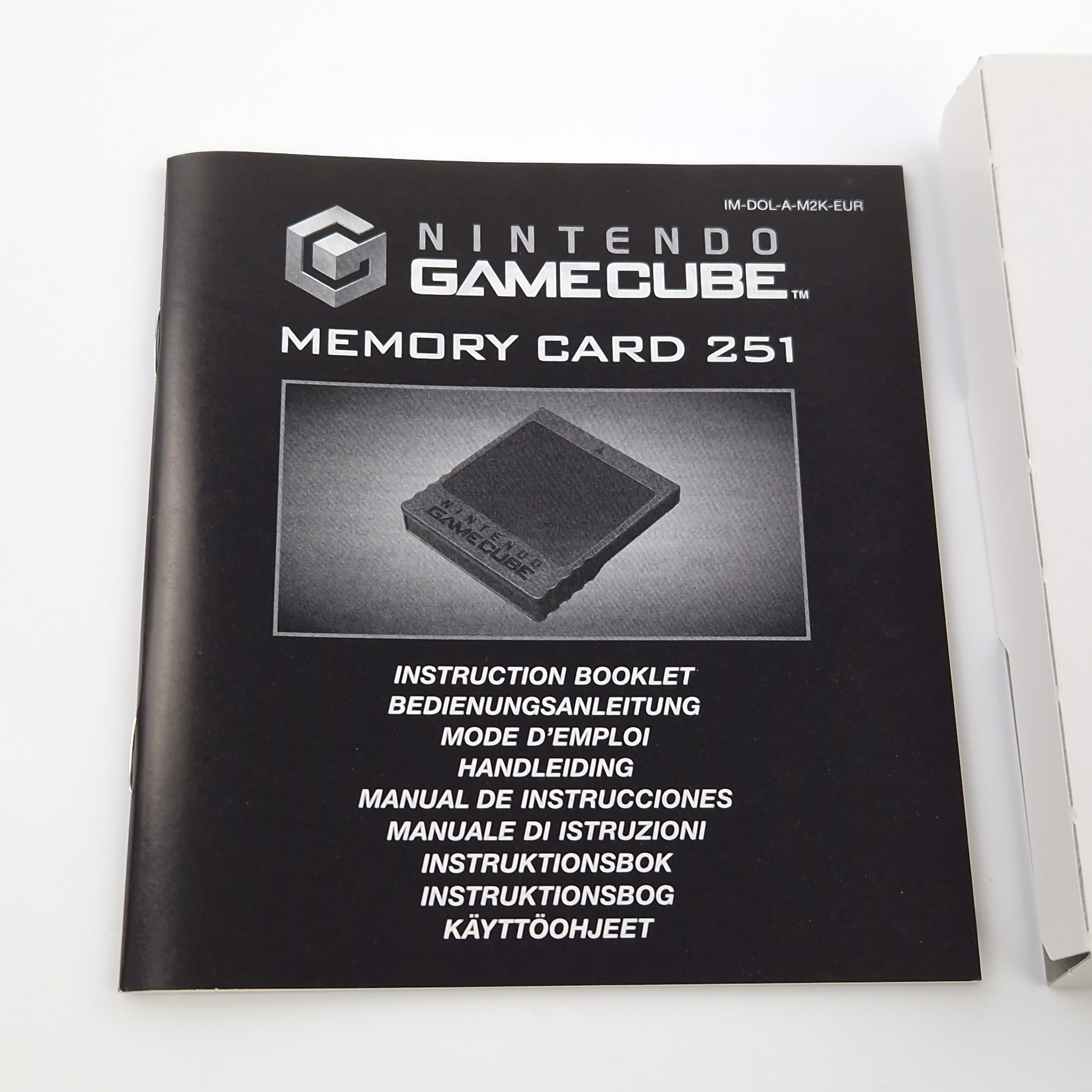 Nintendo Gamecube Zubehör : Original Memory Card 251 - Speicherkarte OVP