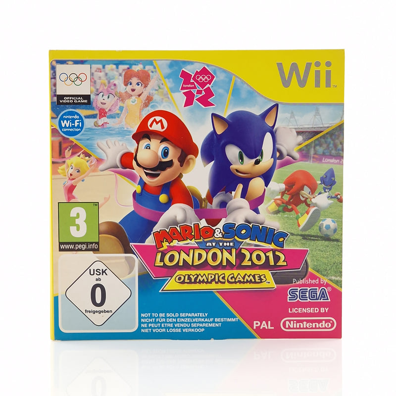 Nintendo Wii Spiel : Mario & Sonic at the London 2012 Olympic Games - PAL