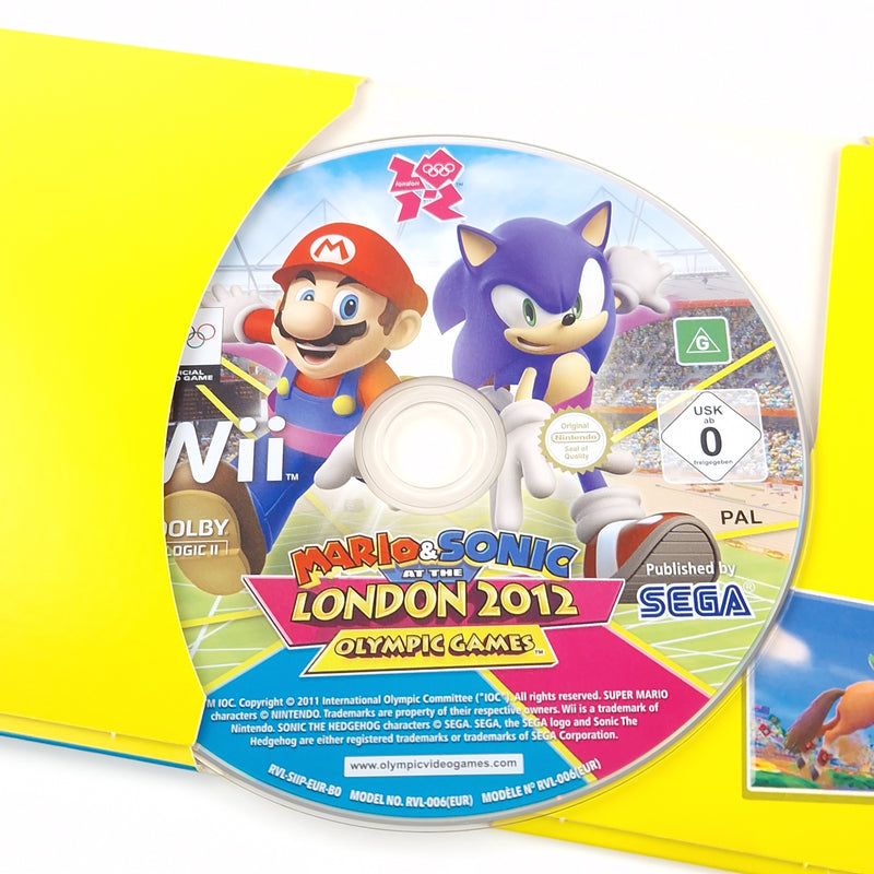 Nintendo Wii Spiel : Mario & Sonic at the London 2012 Olympic Games - PAL