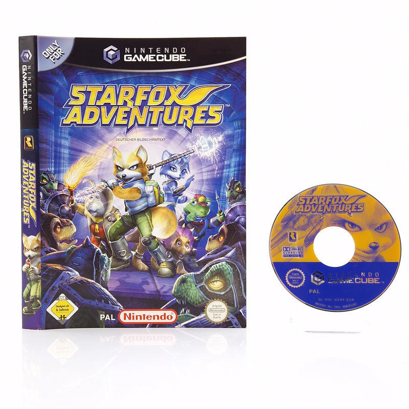 Nintendo Gamecube Spiel : Starfox Adventures - CD + Cover ohne OVP / Anleitung