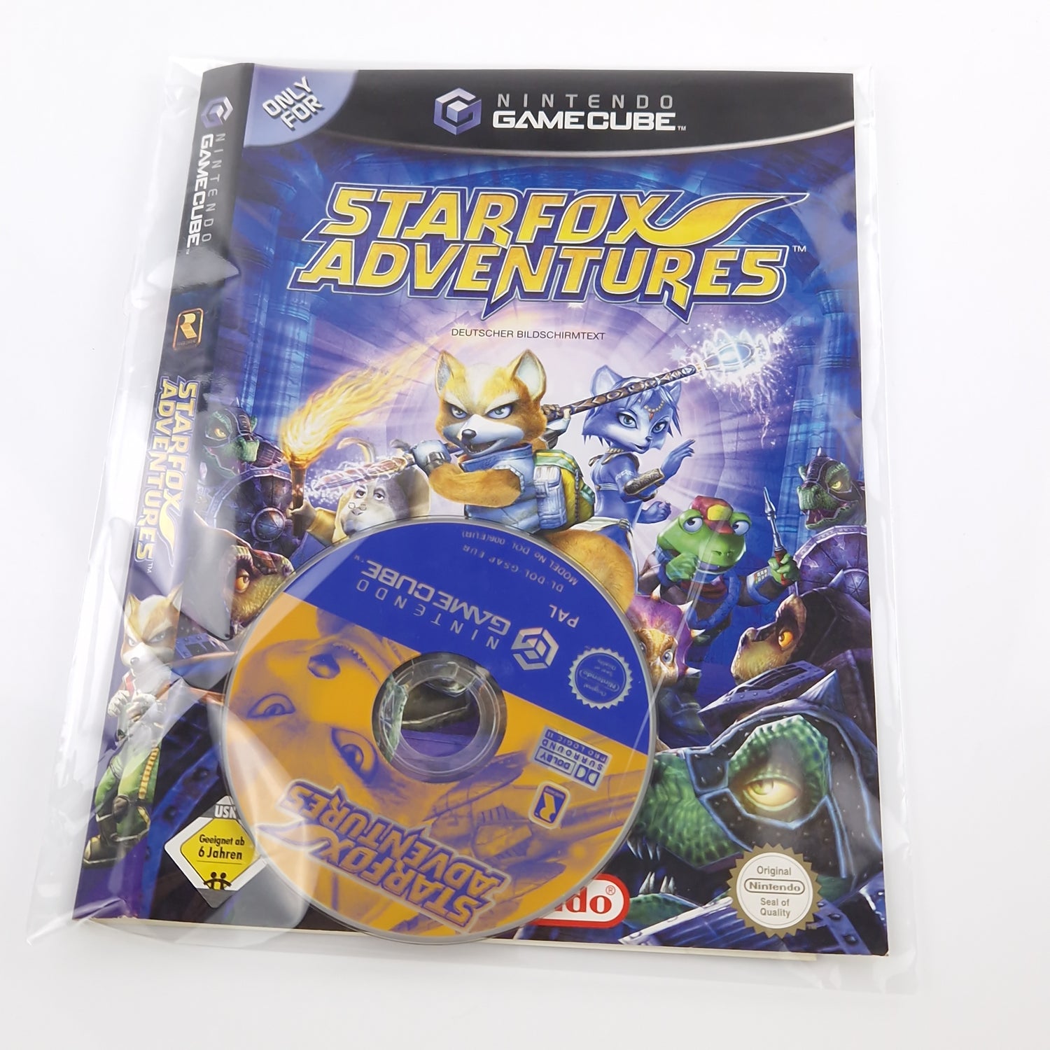 Nintendo Gamecube Spiel : Starfox Adventures - CD + Cover ohne OVP / Anleitung