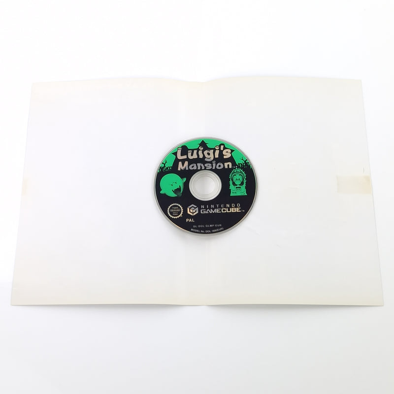 Nintendo Gamecube Spiel : Luigis Mansion - CD Anleitung Cover / ohne Hülle