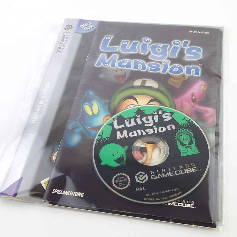Nintendo Gamecube Spiel : Luigis Mansion - CD Anleitung Cover / ohne Hülle
