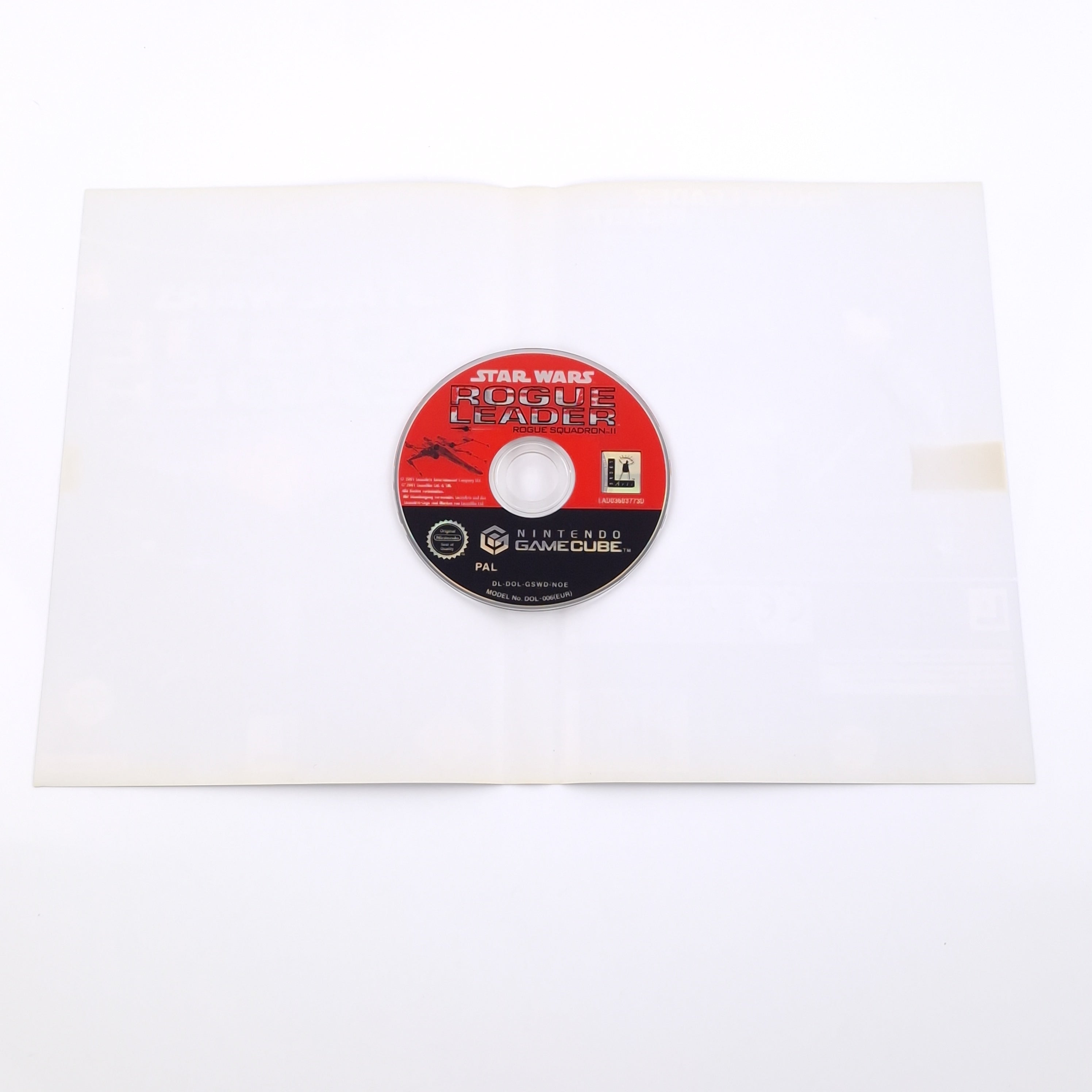 Nintendo Gamecube Spiel : Star Wars Rogue Leader - CD Anleitung OVP  / PAL GC