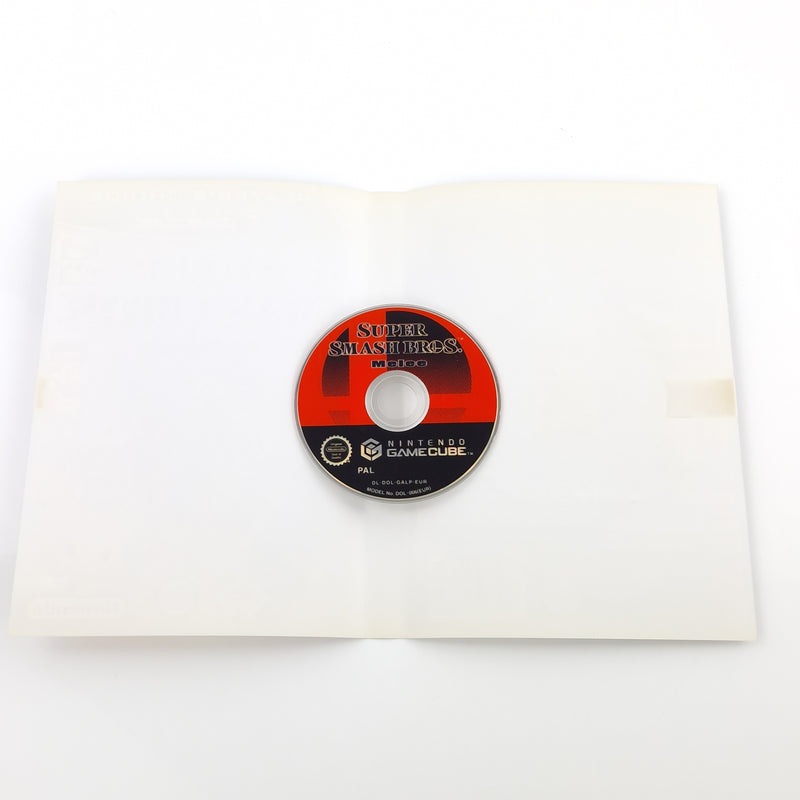Nintendo Gamecube Spiel : Super Smash Bros. Melee - CD Disk Anleitung OVP / PAL