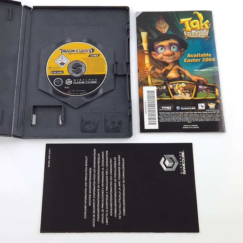 Nintendo Gamecube Spiel : Dragons Lair 3D Special Edition - CD Anleitung OVP