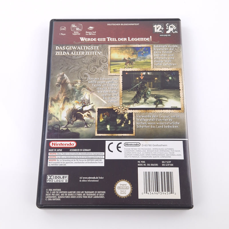 Nintendo Gamecube Spiel : The Legend of Zelda Twilight Princess - CD Anl OVP