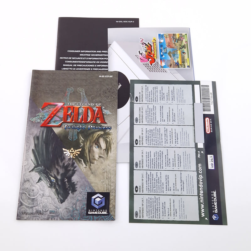 Nintendo Gamecube Spiel : The Legend of Zelda Twilight Princess - CD Anl OVP