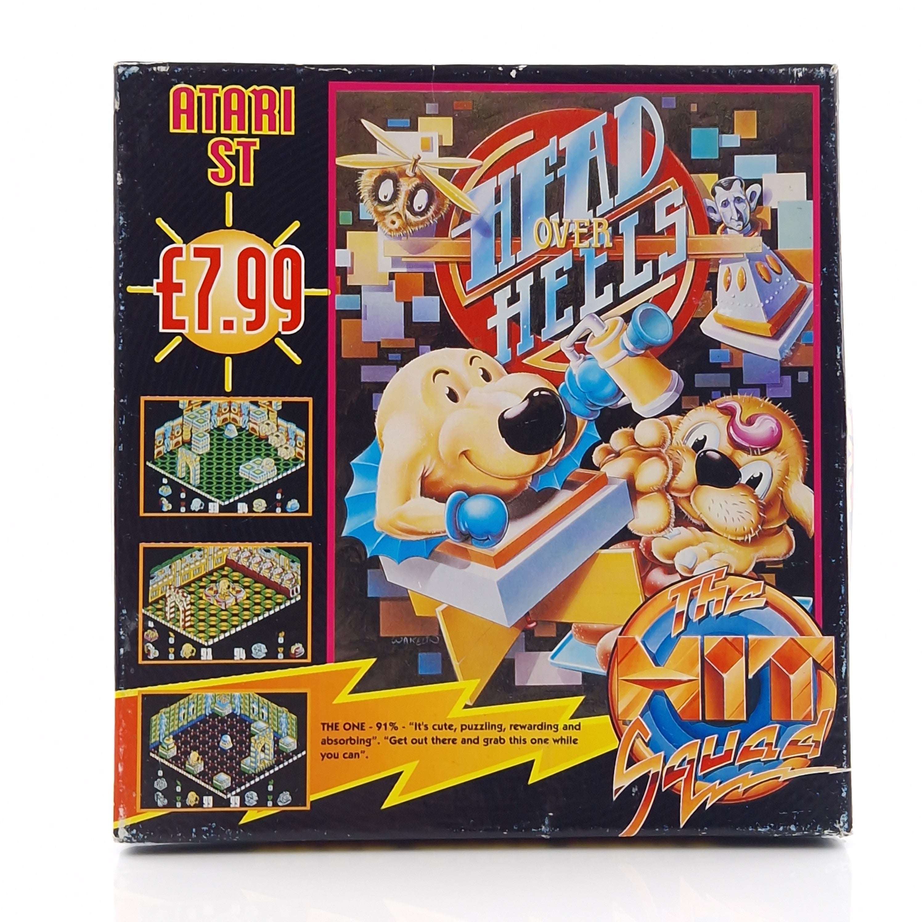 Atari ST STE Spiel : Head over Hells - Diskette Anleitung OVP / Commodore Amiga