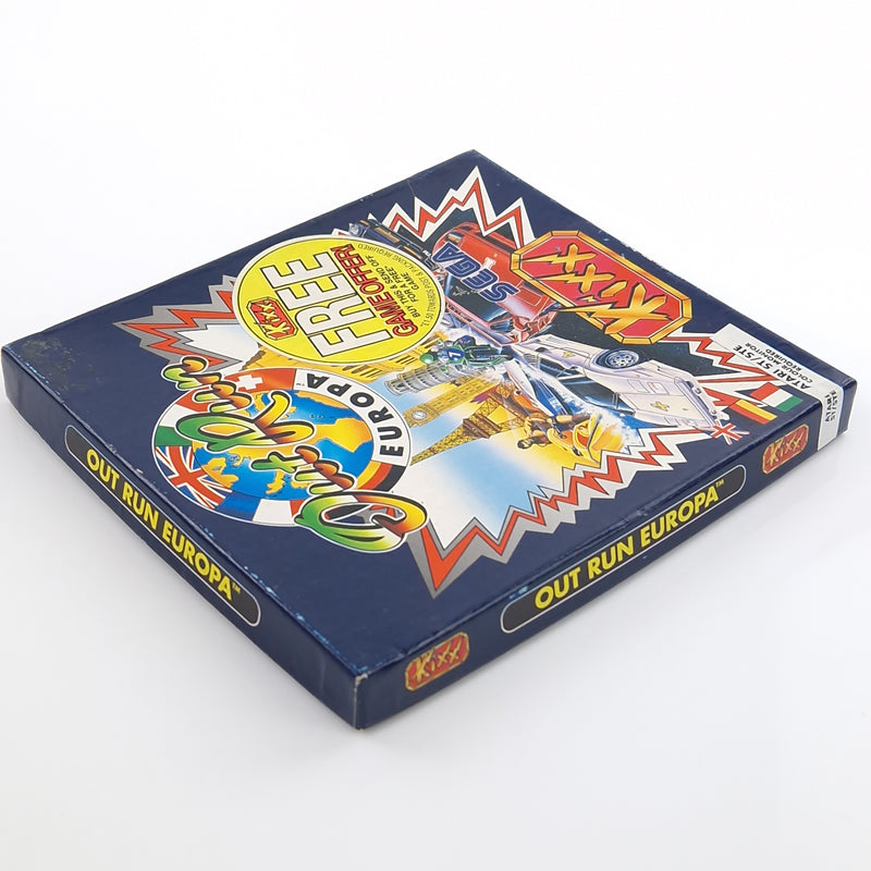 Atari ST STE Spiel : Out Run Europa - Diskette Anleitung OVP / Commodore Amiga