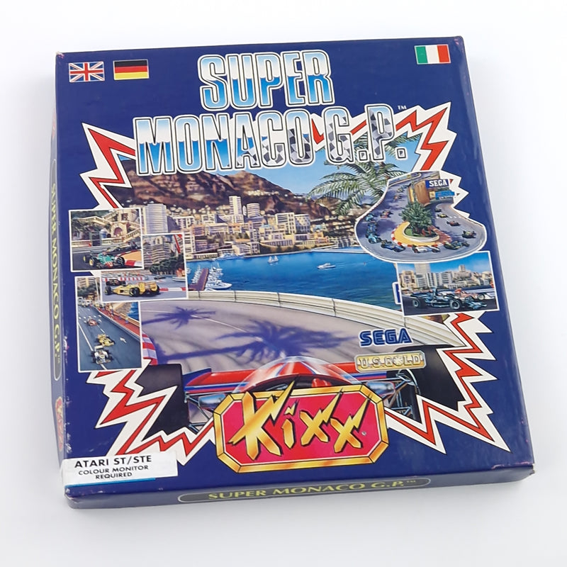 Atari ST STE Spiel : Super Monaco GP - Diskette Anleitung OVP KIXX / Commodore
