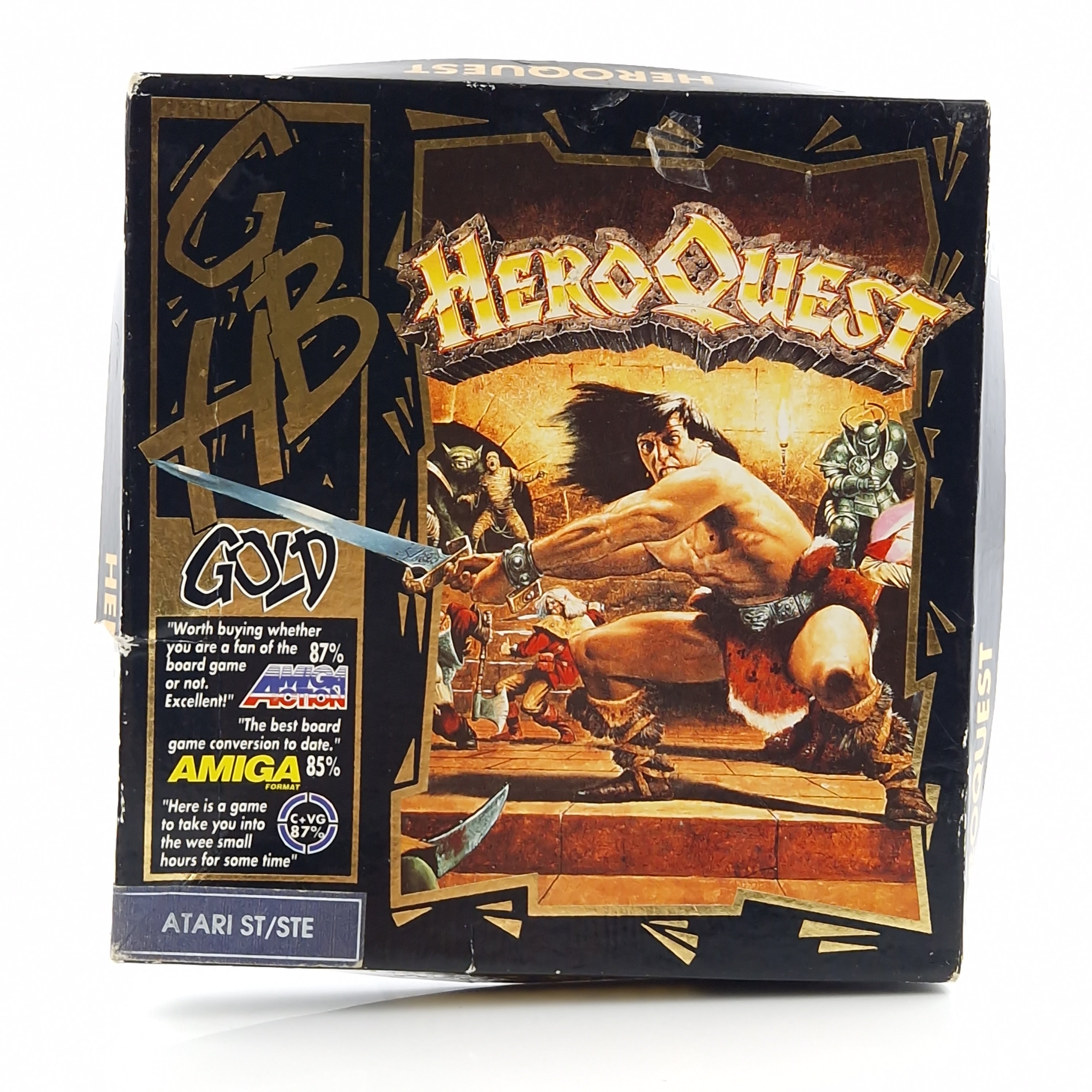 Atari ST STE Spiel : Hero Quest - Diskette OVP Anleitung - Commodore AMiga