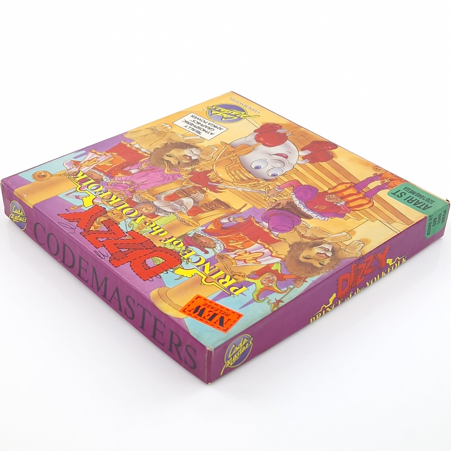Atari ST STE Spiel : DIZZY Prince of the YolkFolk - Diskette OVP Anleitung