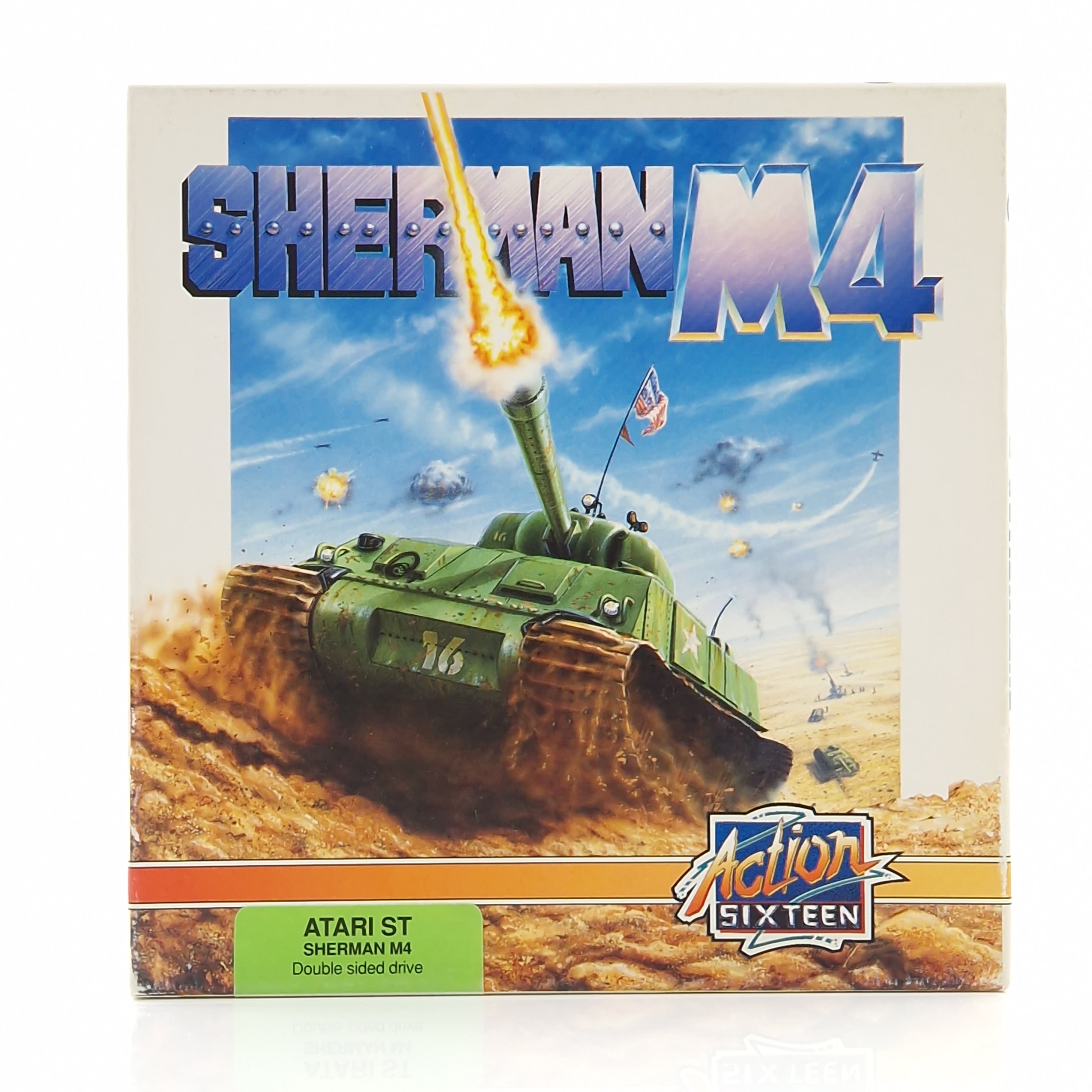 Atari ST STE Spiel : Sherman M4 - Diskette OVP Anleitung
