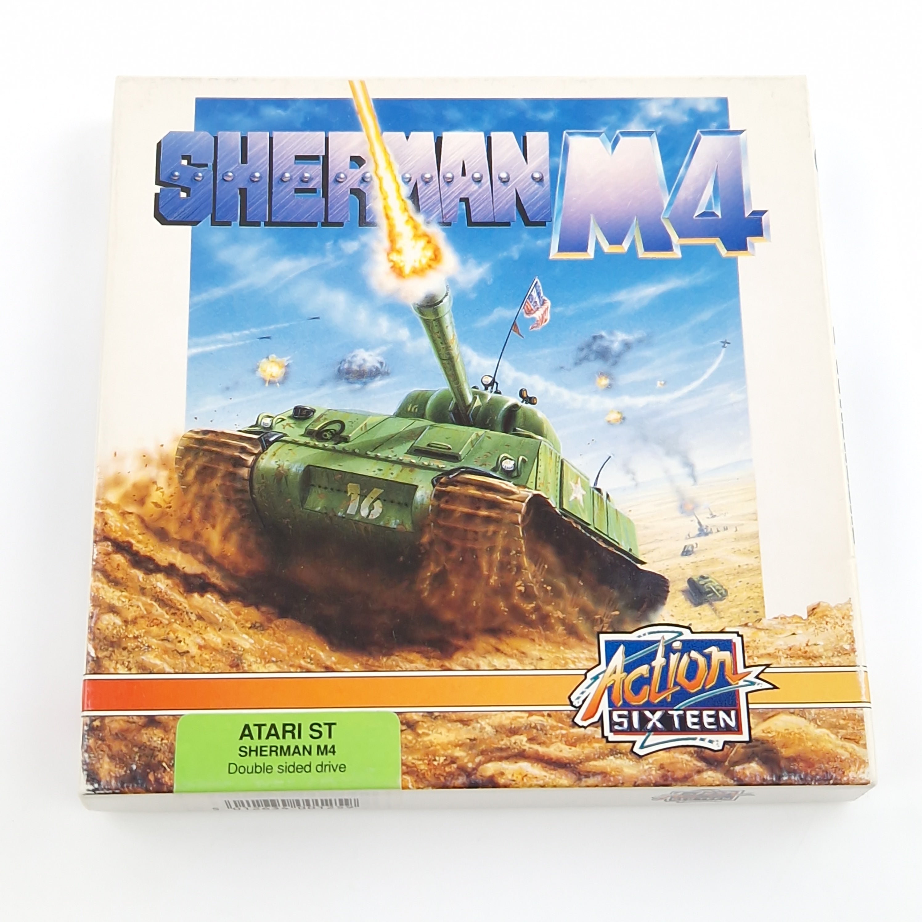 Atari ST STE Spiel : Sherman M4 - Diskette OVP Anleitung