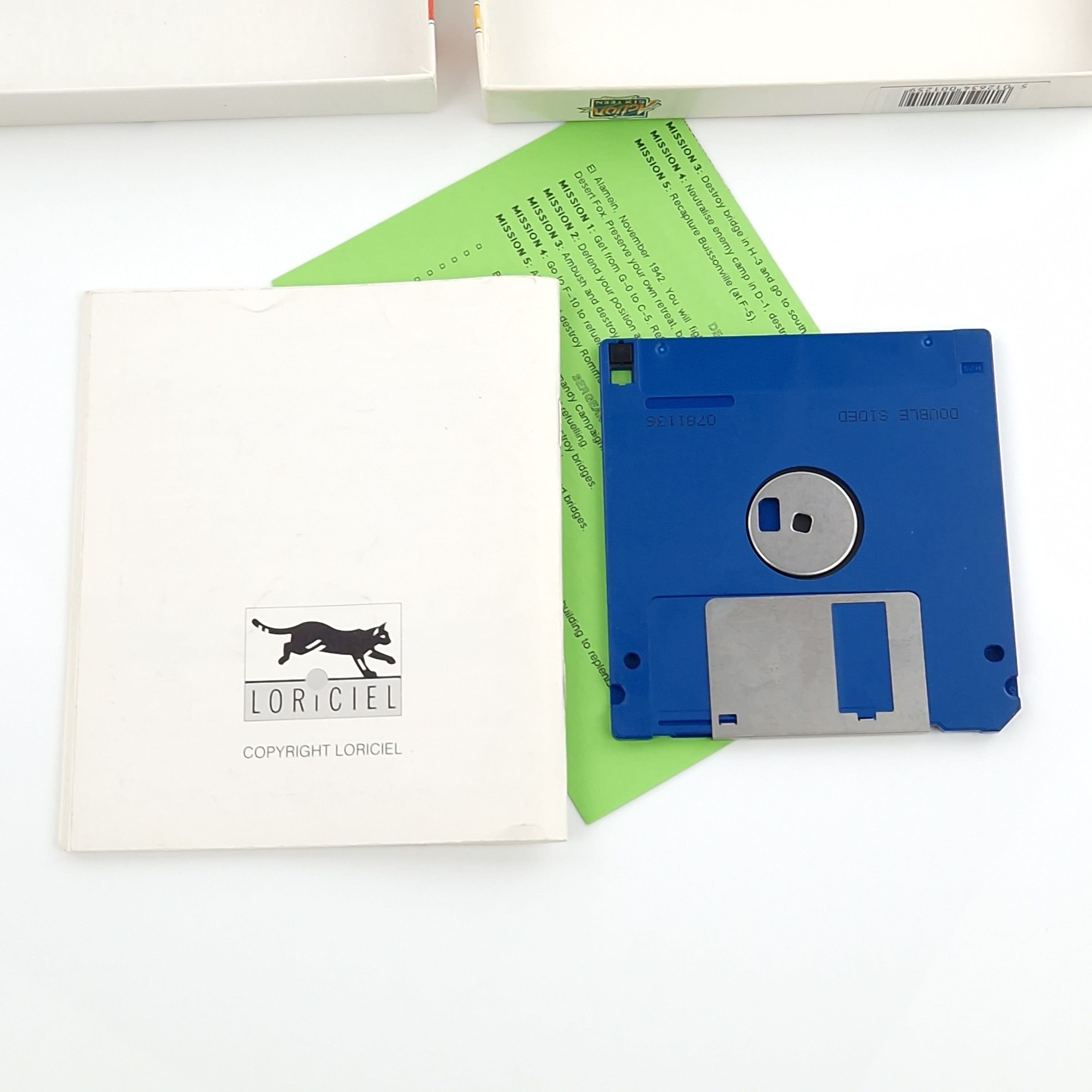 Atari ST STE Spiel : Sherman M4 - Diskette OVP Anleitung