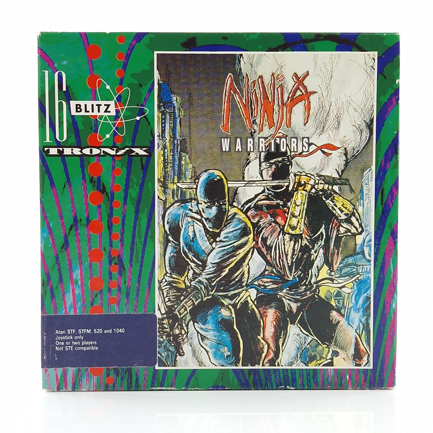 Atari ST STE Spiel : Ninja Warriors - Diskette OVP Anleitung - Commodore Amiga