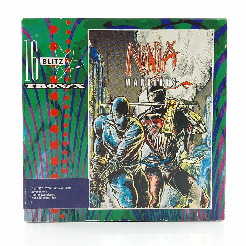 Atari ST STE Spiel : Ninja Warriors - Diskette OVP Anleitung - Commodore Amiga