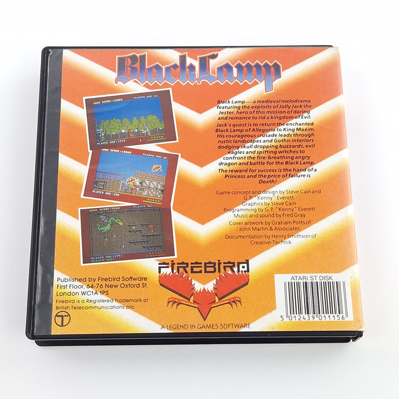Atari ST STE Spiel : Black Lamp - Diskette OVP Anleitung - Commodore Amiga