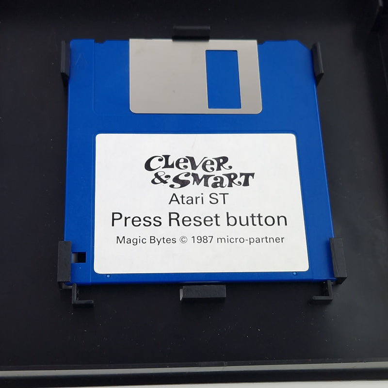Atari ST STE Spiel : Clever & Smart - Diskette OVP Anleitung - Commodore Amiga