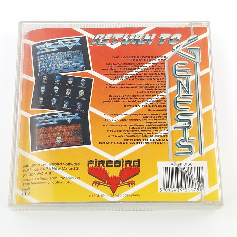 Atari ST STE Spiel : Return to Genesis - Diskette OVP ohne Anleitung - Amiga