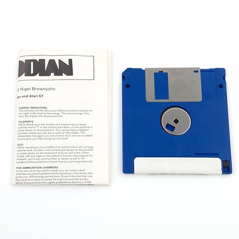 Atari ST STE Spiel : Custodian - Diskette OVP Anleitung - Commodore Amiga