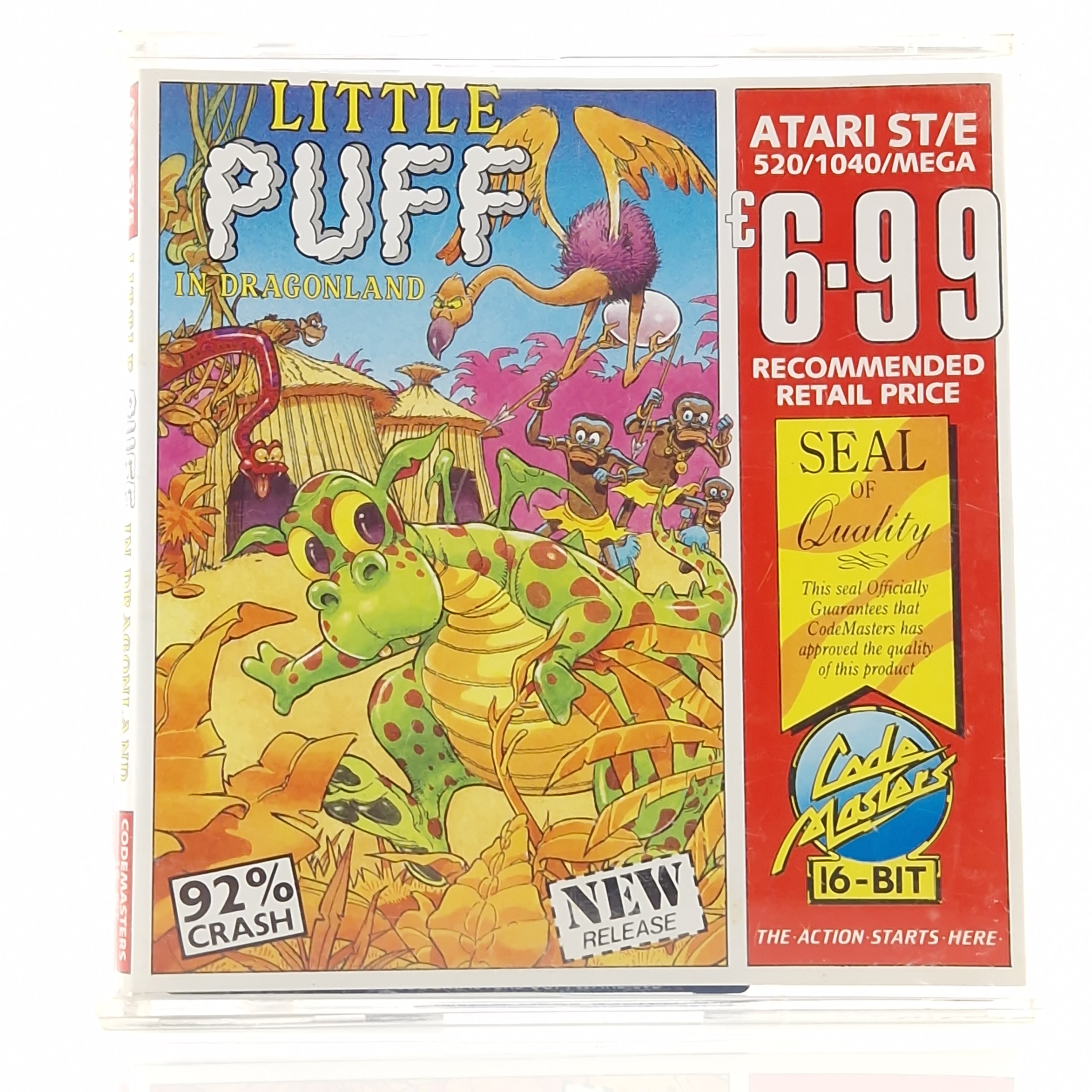 Atari ST STE Spiel : Little Puff in Dragonland - Diskette OVP ohne Anleitung